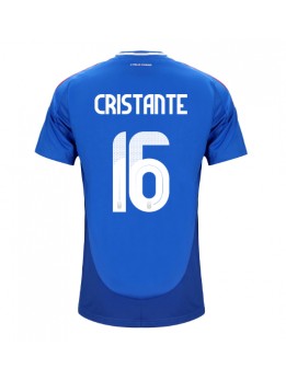 Italien Bryan Cristante #16 Replika Hemmakläder EM 2024 Kortärmad